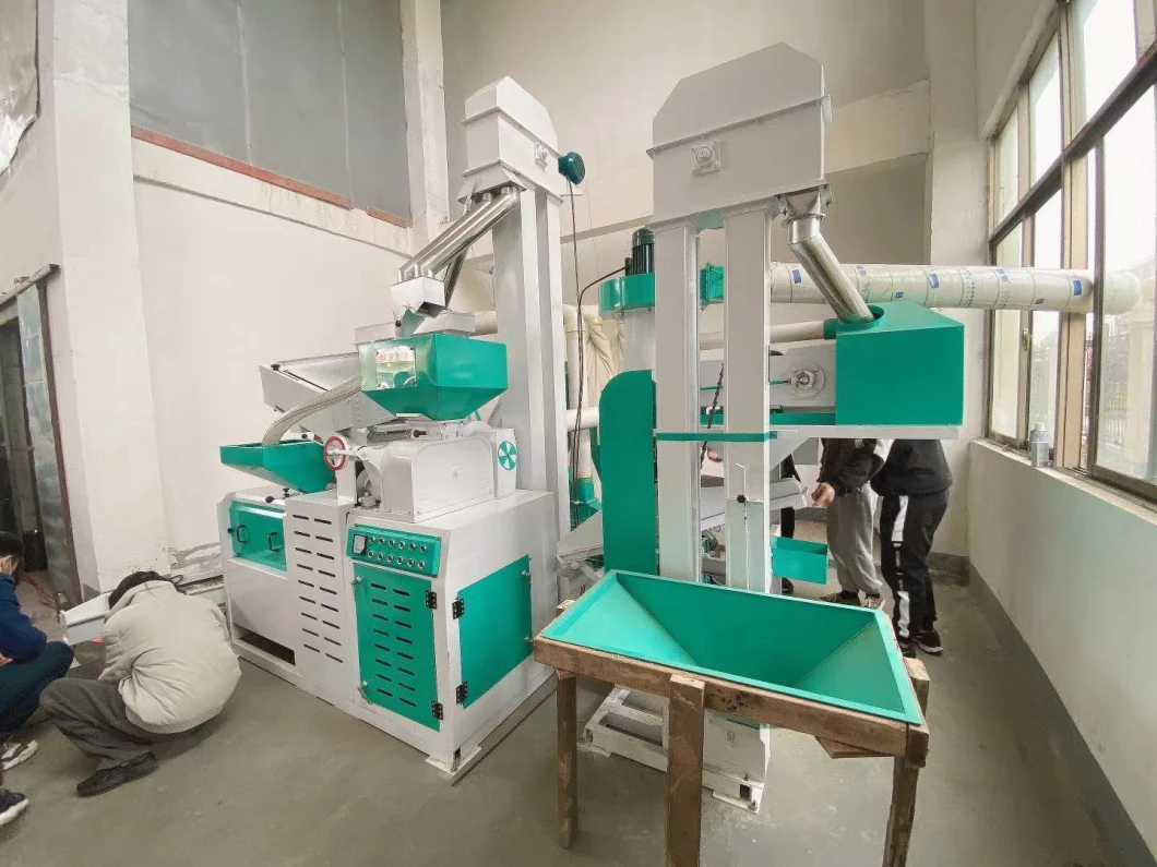 15 Tpd Combined Rice Husk Peeling Machine/Rice Mill Machine