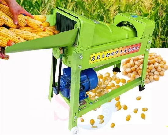 高品質ミニトウモロコシ脱穀機、自動ミニ電動トウモロコシ加工機、小型ジャガイモの皮むき機