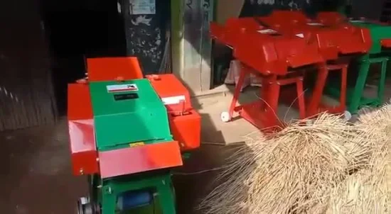威延小規模農場は動物飼料サイレージマシン草わらチョッパーミニチョッパーを使用しています