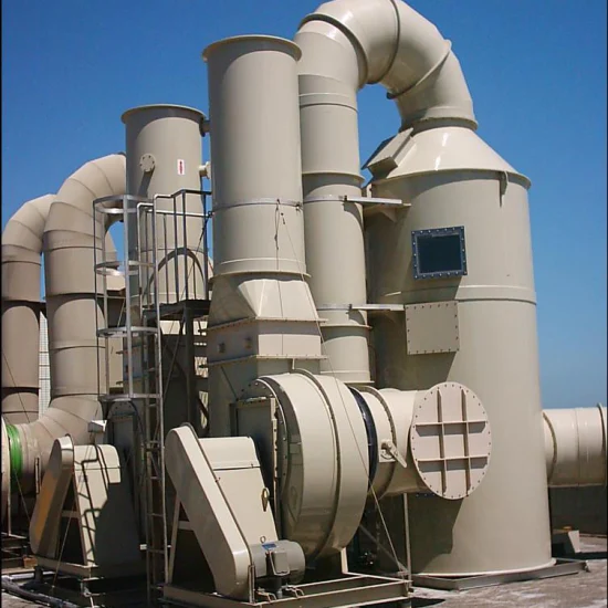 排ガス処理 環境保護産業、化学工場、ゴムエレクトロニクス、製薬産業向けの排ガス処理装置